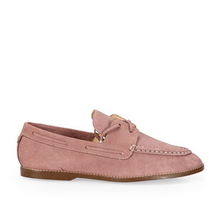 LOAFER MOCASSIM ROSE MOCHA COURO NOBUCK