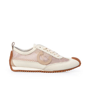 TÊNIS FEMININO BRANCO DUNA AMARRAÇÃO DE COURO