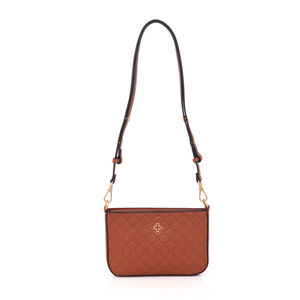 BOLSA TIRACOLO PEQUENA CARAMELO