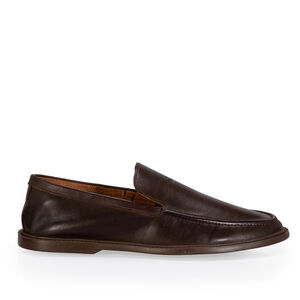 LOAFER MOCASSIM COURO CACAO