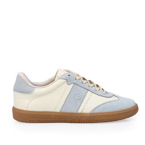 T&Ecirc;NIS COURO NOBUCK AZUL TURMALINA AMARRA&Ccedil;&Atilde;O FEMININO