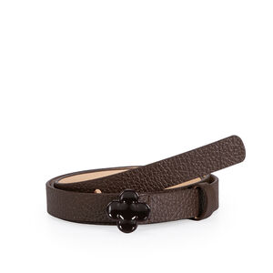 CINTO MARROM DE COURO FEMININO