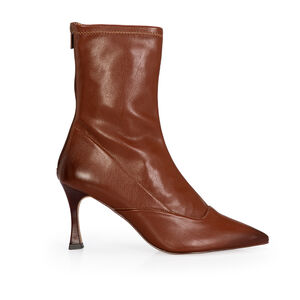 BOTA CANO M&Eacute;DIO STRETCH MARROM