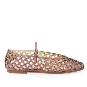 SAPATILHA COURO ATANADO MALVA