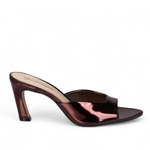 MULE SALTO MÉDIO MARROM DE COURO SPECCHIO