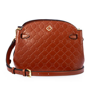BOLSA SHOULDER BAG CARAMELO MONOGRAMA