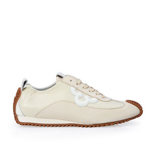 TÊNIS FEMININO BRANCO DUNA DE COURO SNEAKERS