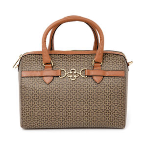 BOLSA CARAMELO MONOGRAMA DOCTOR BAG