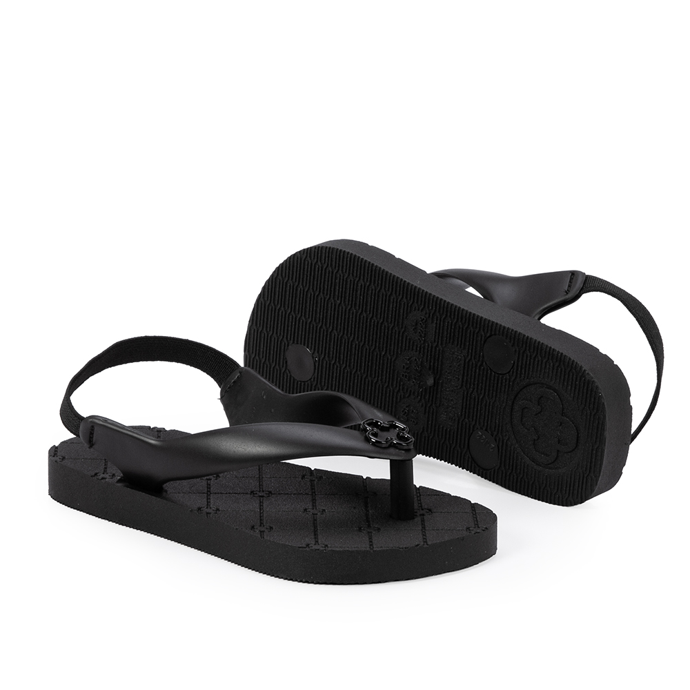 CHINELO DE DEDO BEB&Ecirc; PRETO MONOGRAMA image number 3