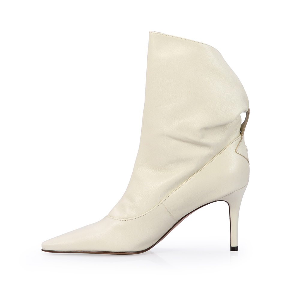 BOTA DUNA SALTO ALTO FINO COURO image number 2