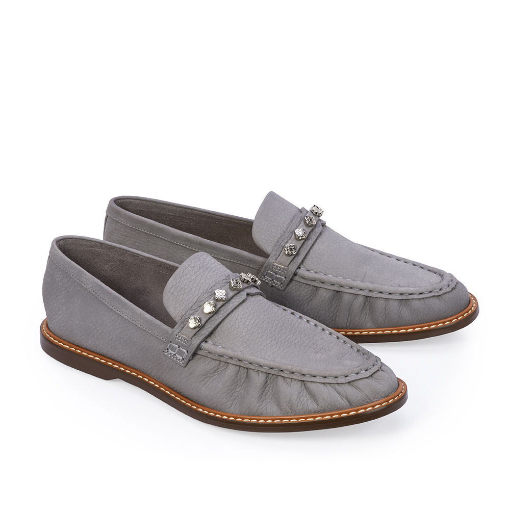 LOAFER COURO NOBUCK CARBONO image number 1