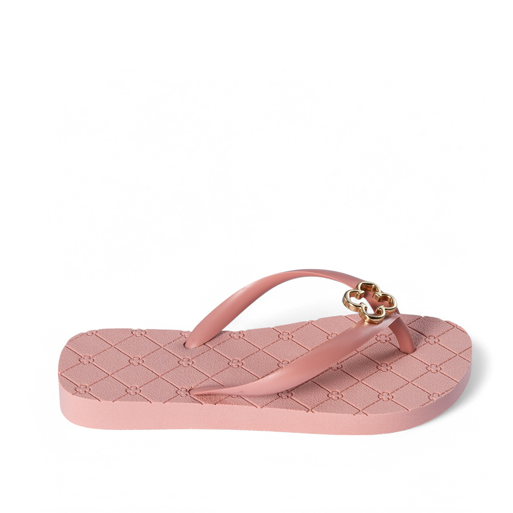 CHINELO DE DEDO INFANTIL ROSÊ MONOGRAMA image number 0