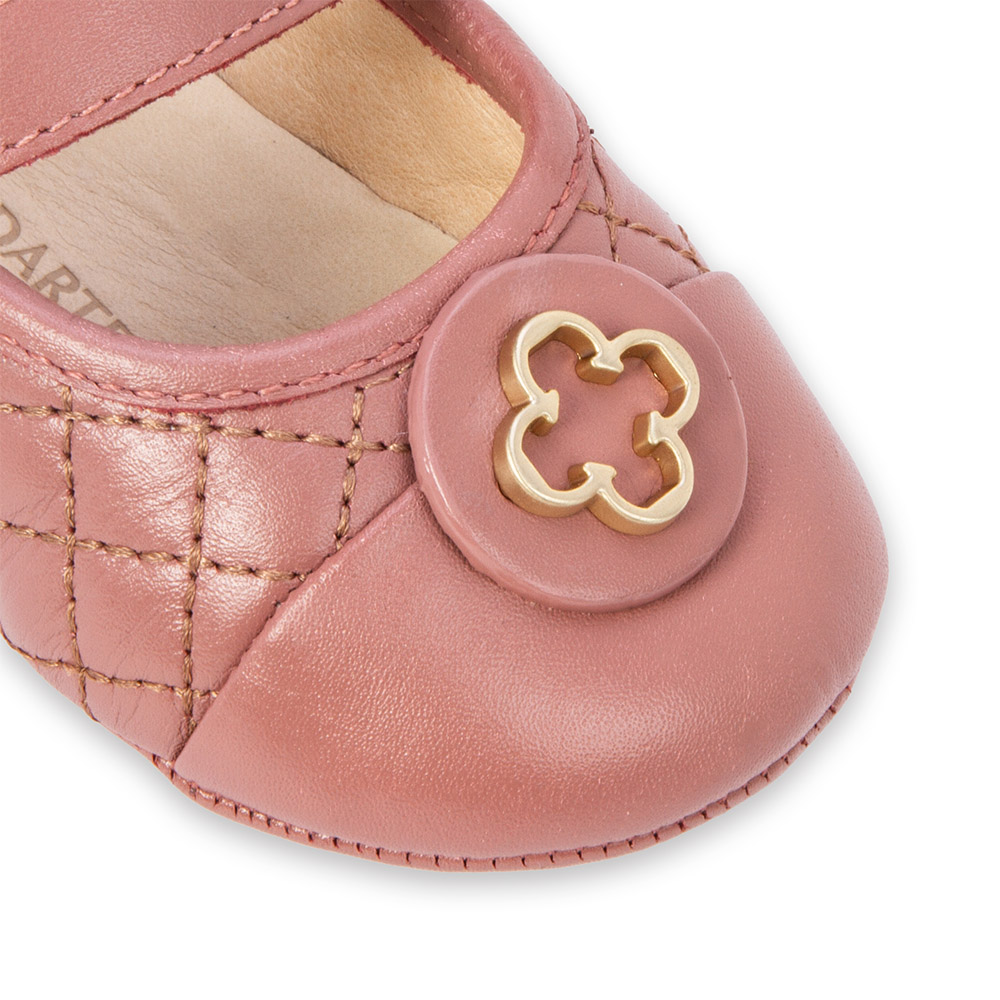 SAPATILHA BEBÊ RN DE COURO MALVA CATHERINE image number 2