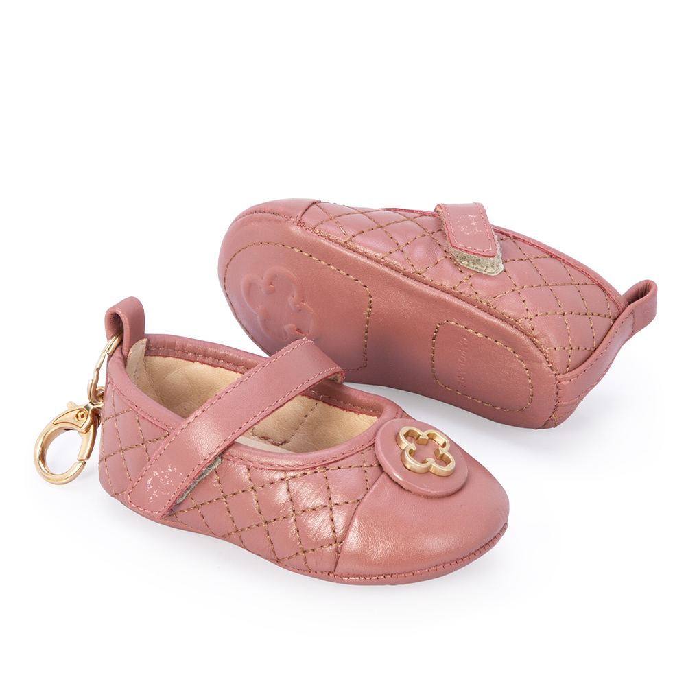 SAPATILHA BEBÊ RN DE COURO MALVA CATHERINE image number 3