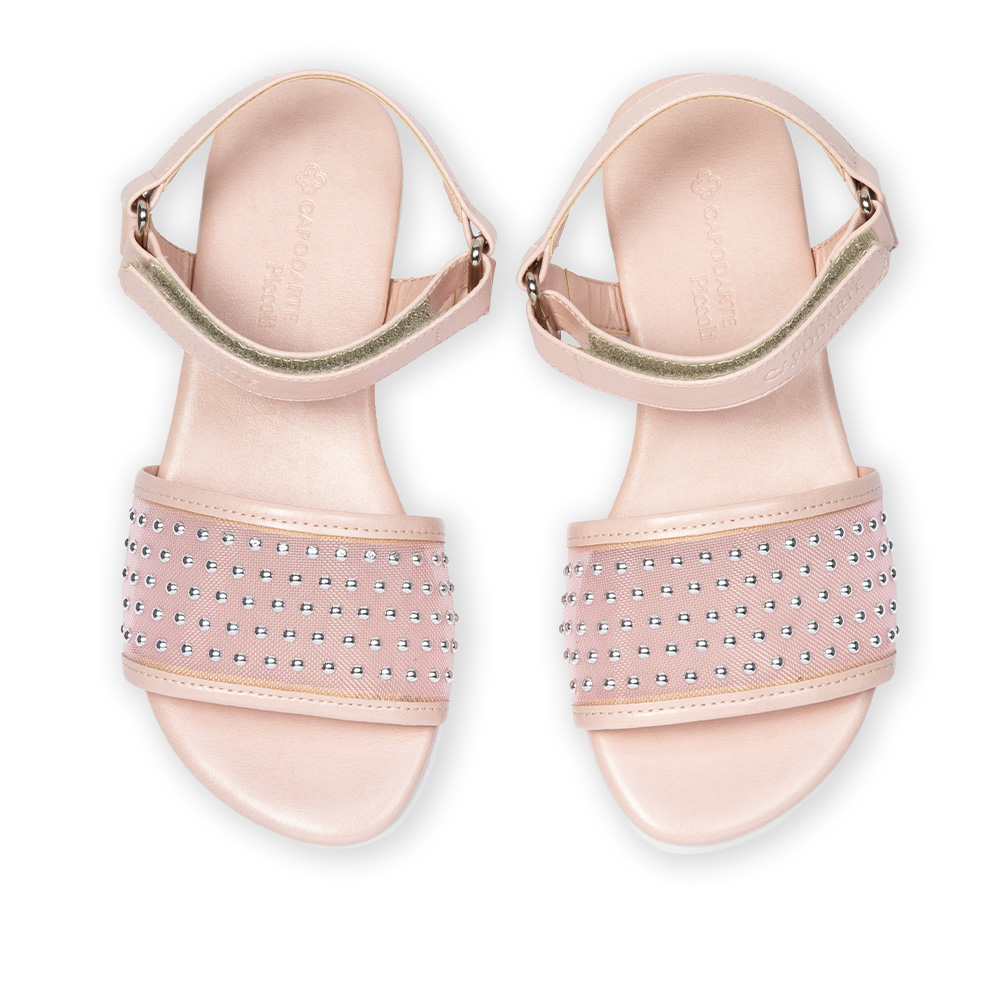SANDÁLIA INFANTIL ROSA PEÔNIA TELA image number 4