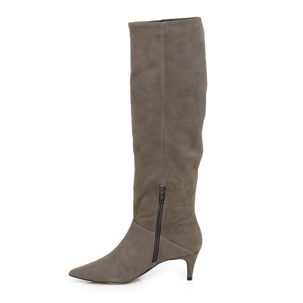 BOTA CANO LONGO CINZA PETRA NOBUCK image number 4